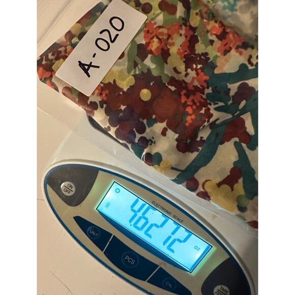 H&M Pretty Flowy Voile Chiffon Lux Romantic Shirt Covered Buttons Sheer US 14 - Picture 4 of 4